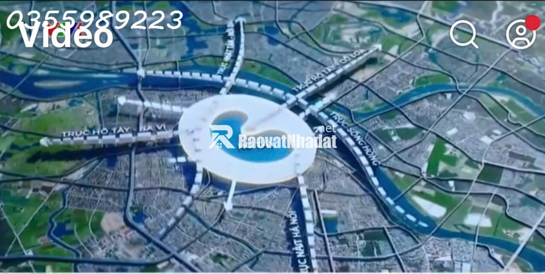 BÁN LÔ GÓC VIP - KINH DOANH -  3 MẶT TIỀN GẦN TRỤC HỒ TÂY- BA VÌ. TỔNG DIỆN TÍCH 135M2. ĐƠN GIÁ 39 TRIỆU/1M2